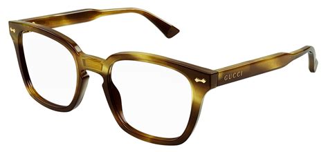 gucci gg0121o|gucci gg0184o unisex eyeglasses havana.